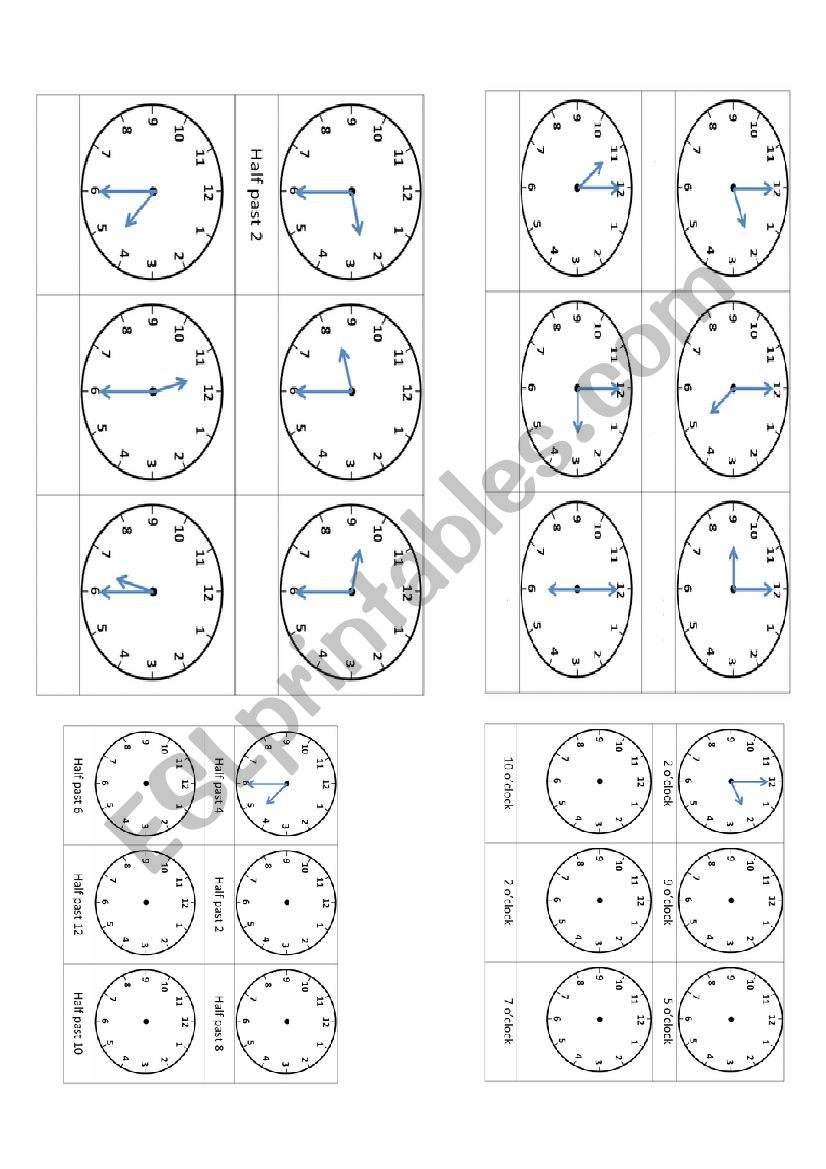 The Time worksheet