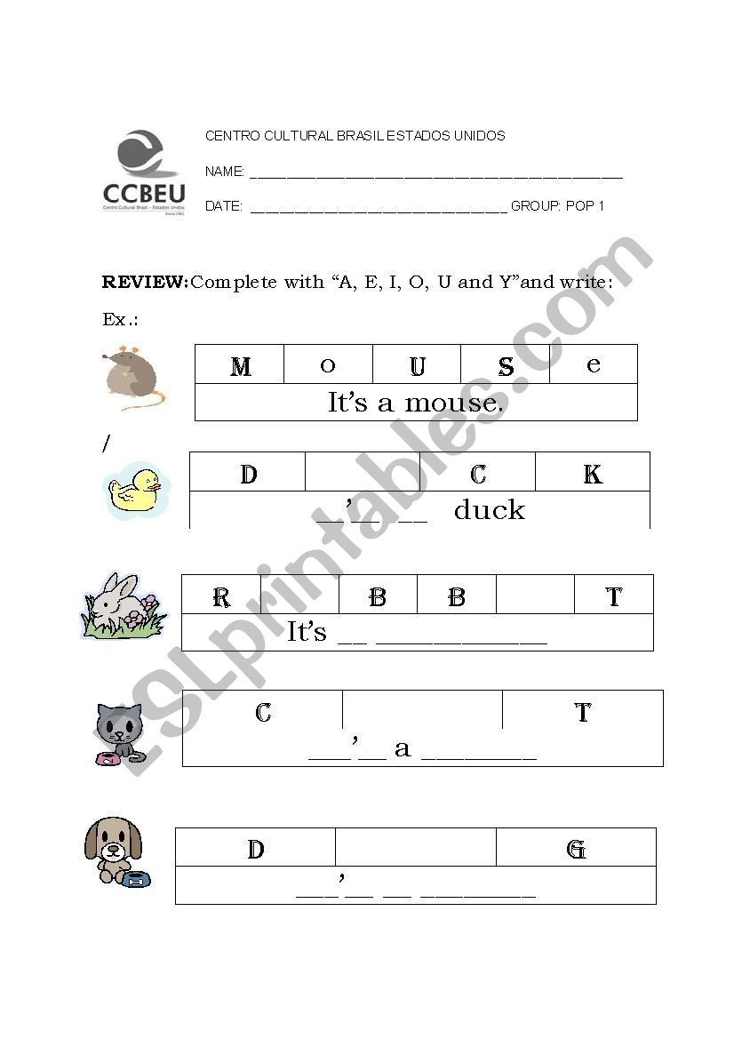 Toys review worksheet worksheet