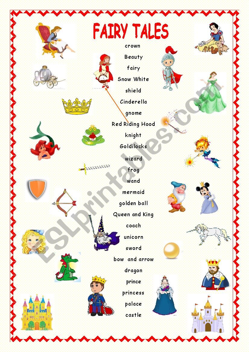 Fairy Tales worksheet