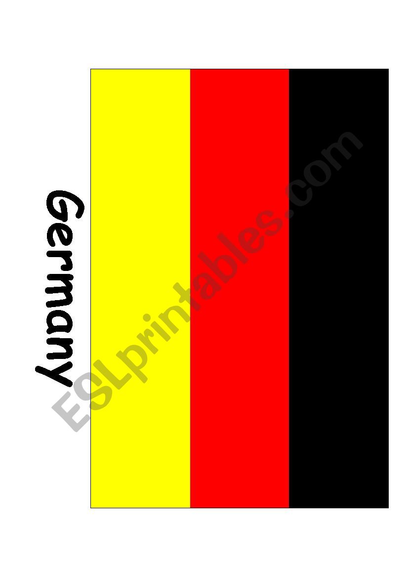 Country Flags Flash Cards/Game Cards