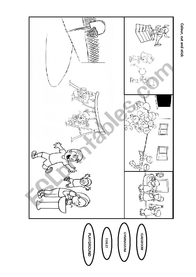 My school worksheet