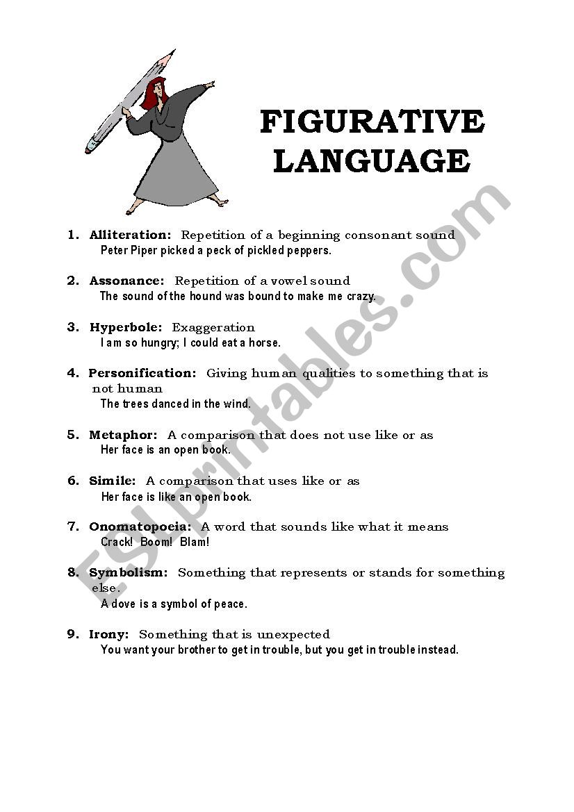 Figurative Language & Examples