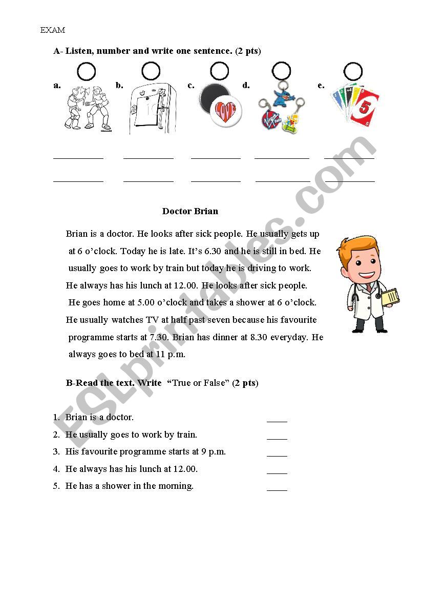 present simple worksheet