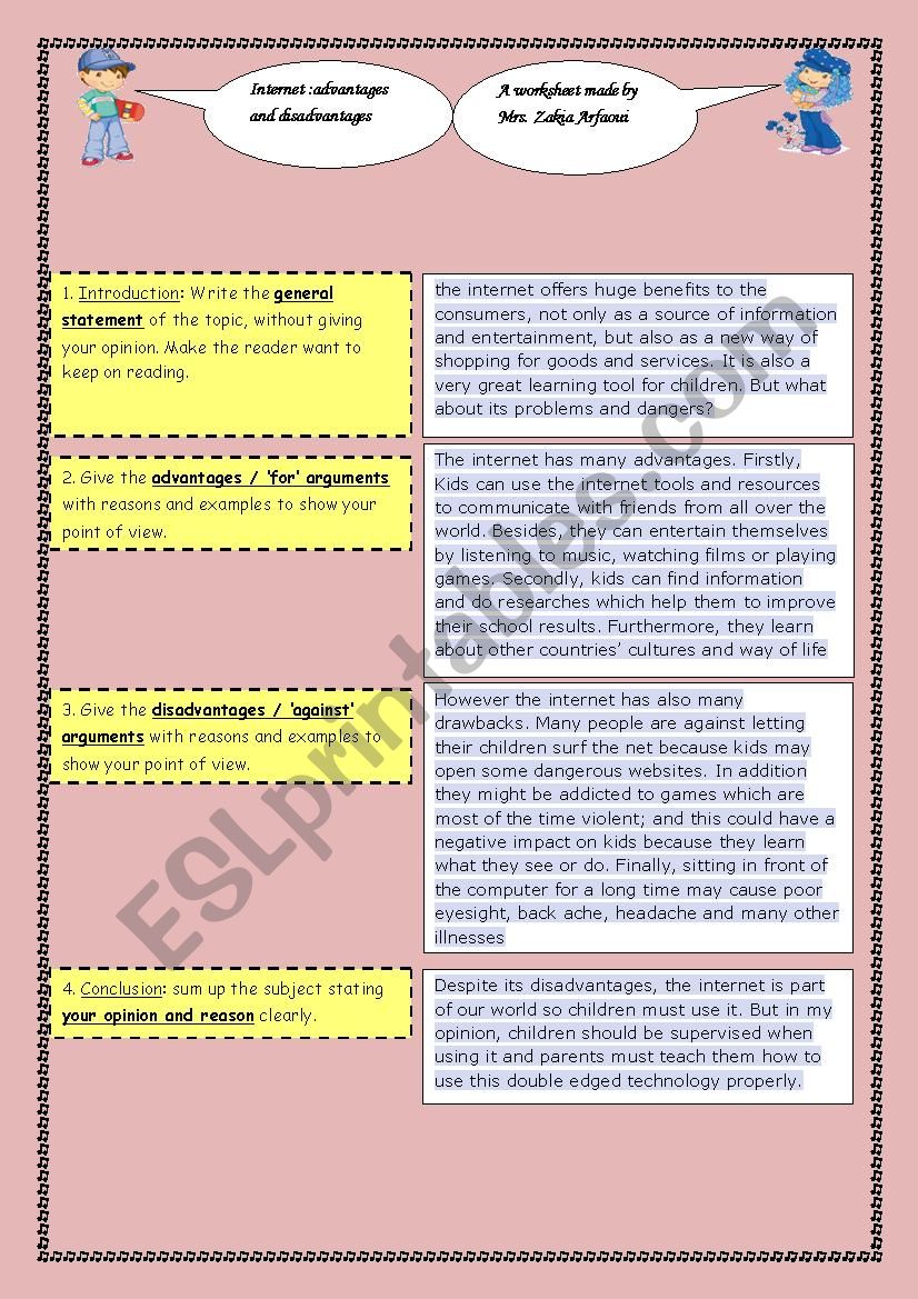 internet benefits and disadvantages