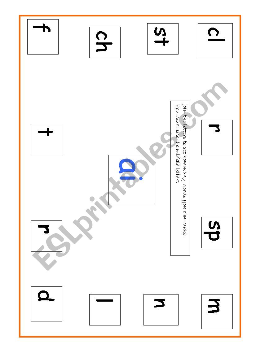 Join the letters   ai worksheet