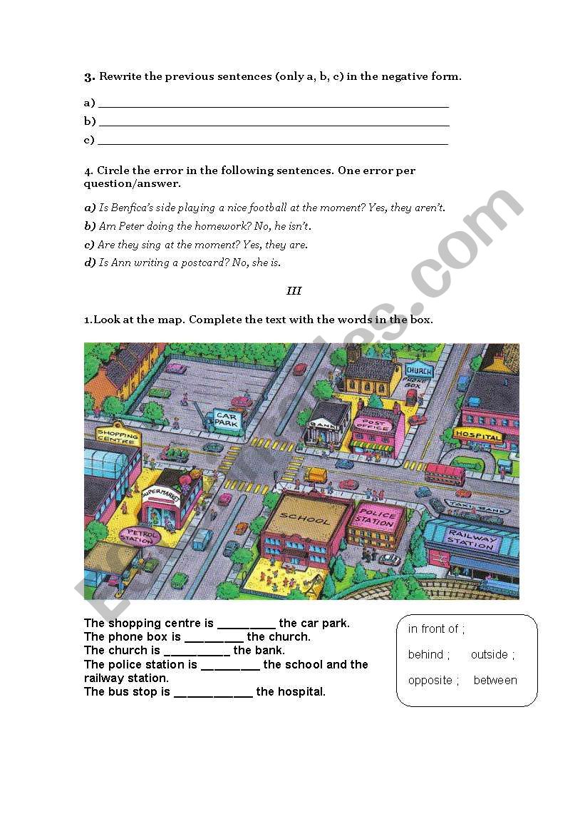 6th form part 2/2 worksheet