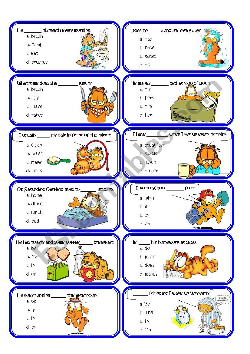 cards-multiple-choice-daily-routine-in-present-simple-esl-worksheet