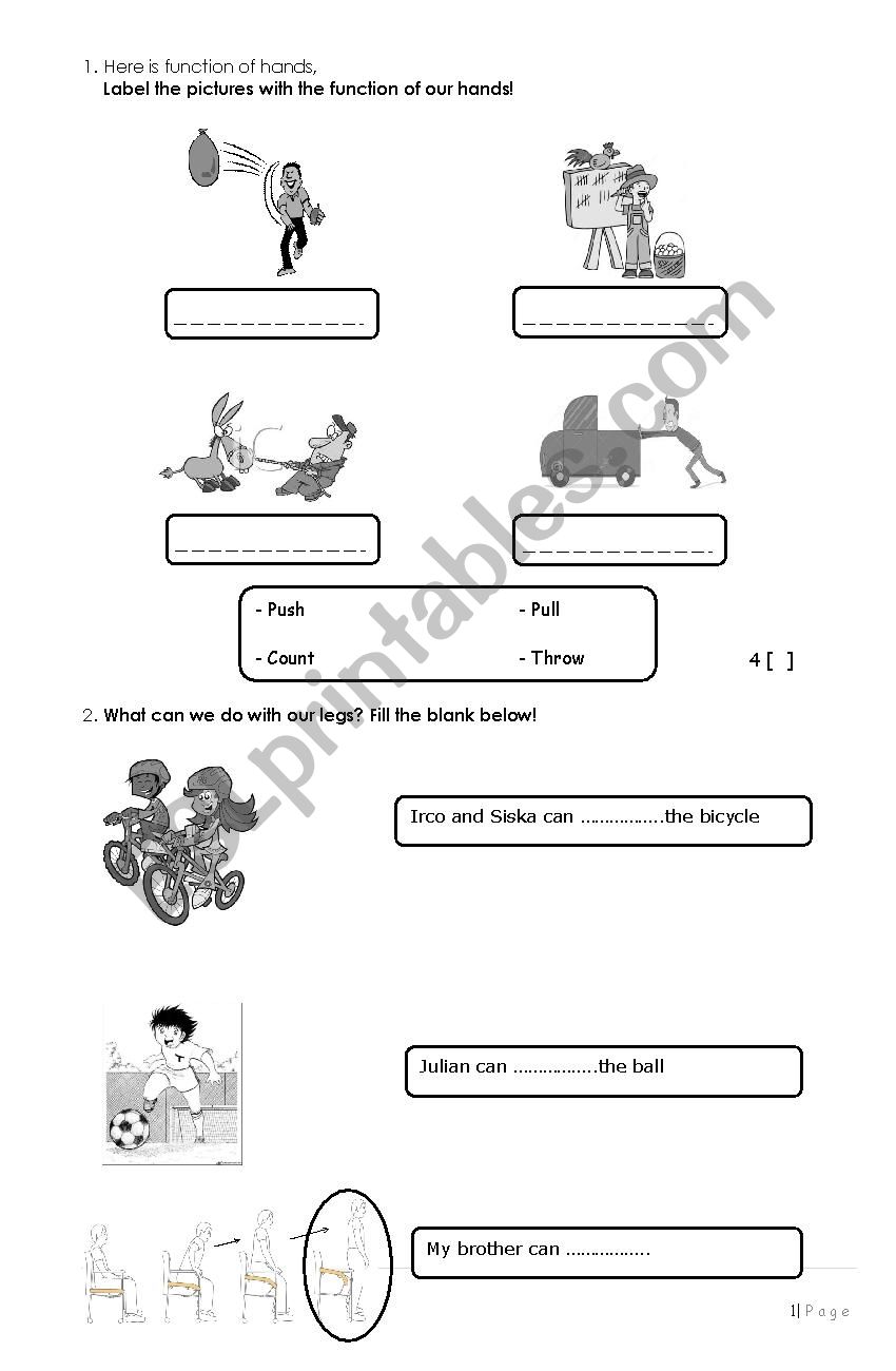 Science Worksheet worksheet