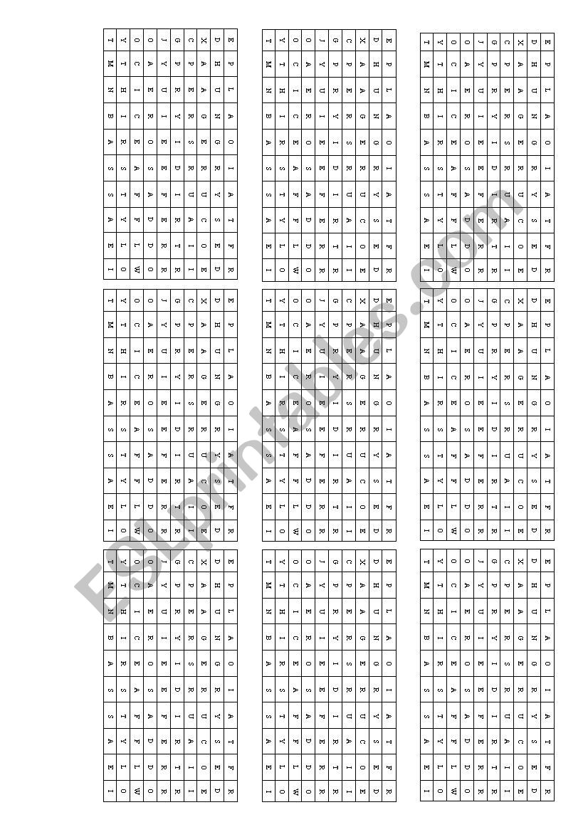 Adjectives worksheet