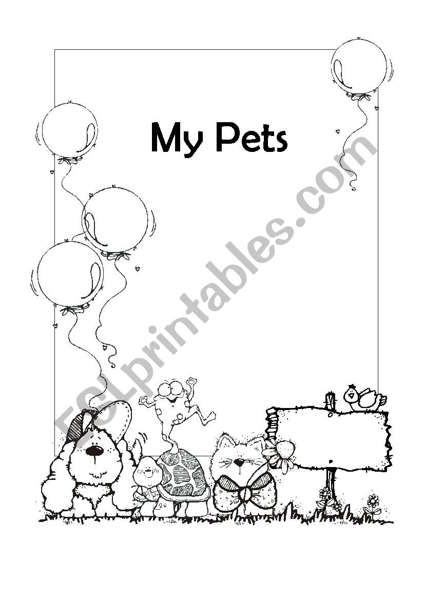 My Pets worksheet