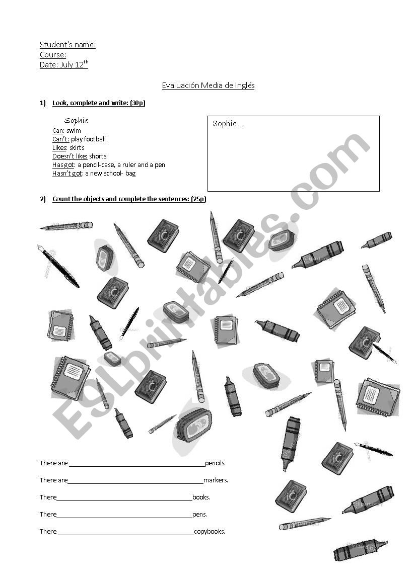 test present simple worksheet