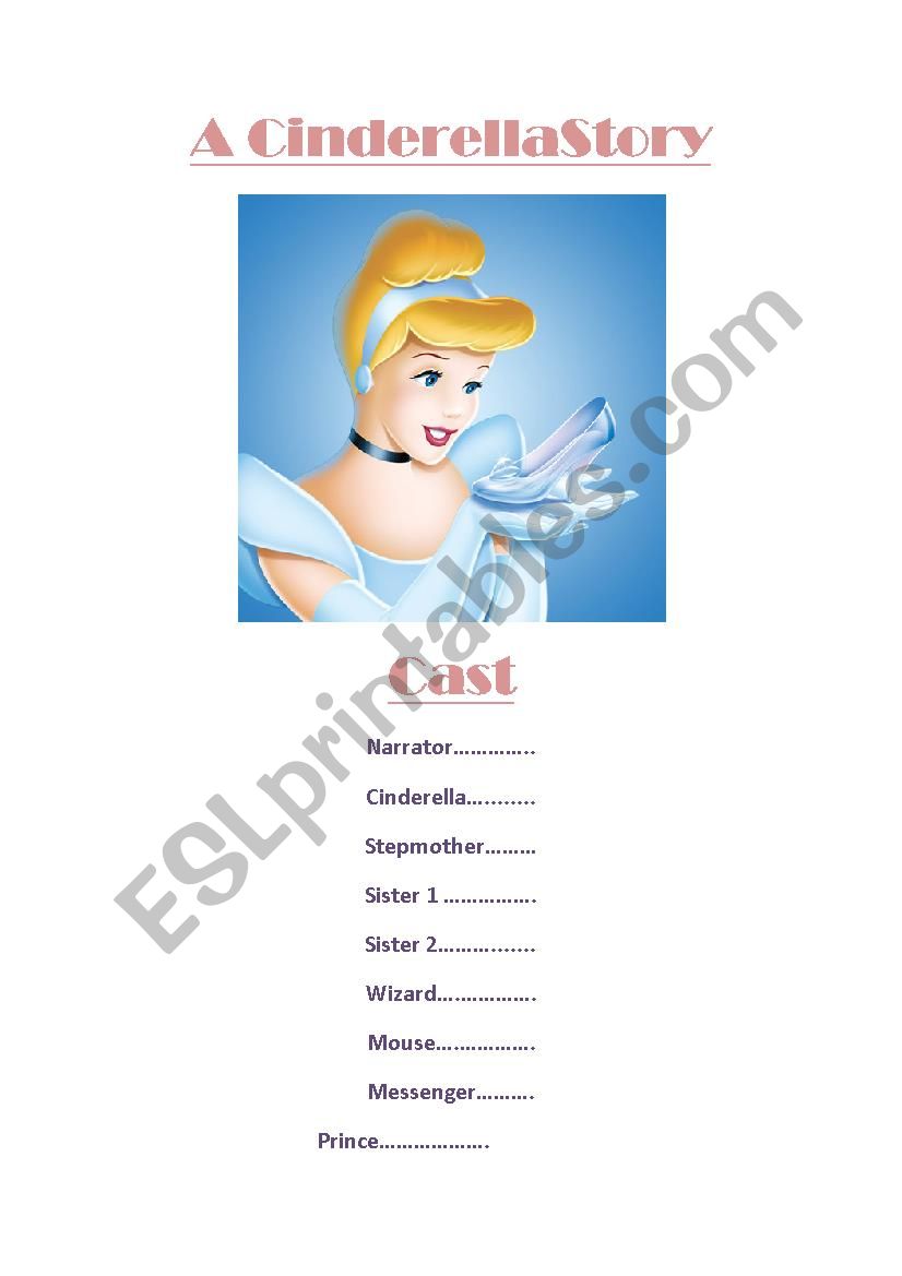 A Cinderella Story worksheet
