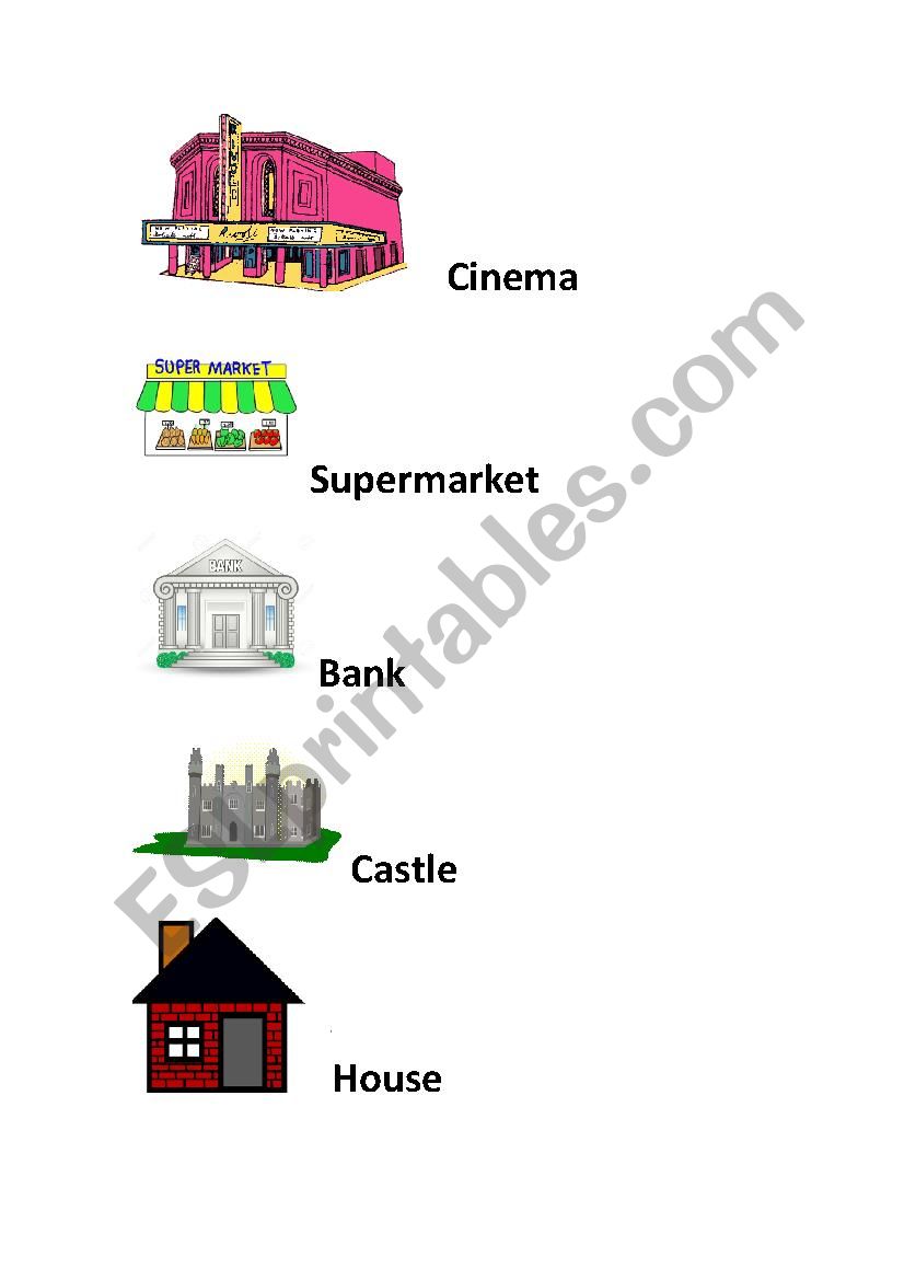 buildings worksheet