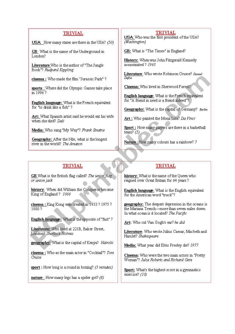 Lets play ! worksheet