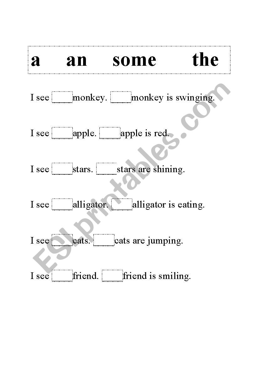 Definite And Indefinite Articles Esl Worksheet By Soleadosun Definite And Indefinite Articles Esl Worksheet By Soleadosun