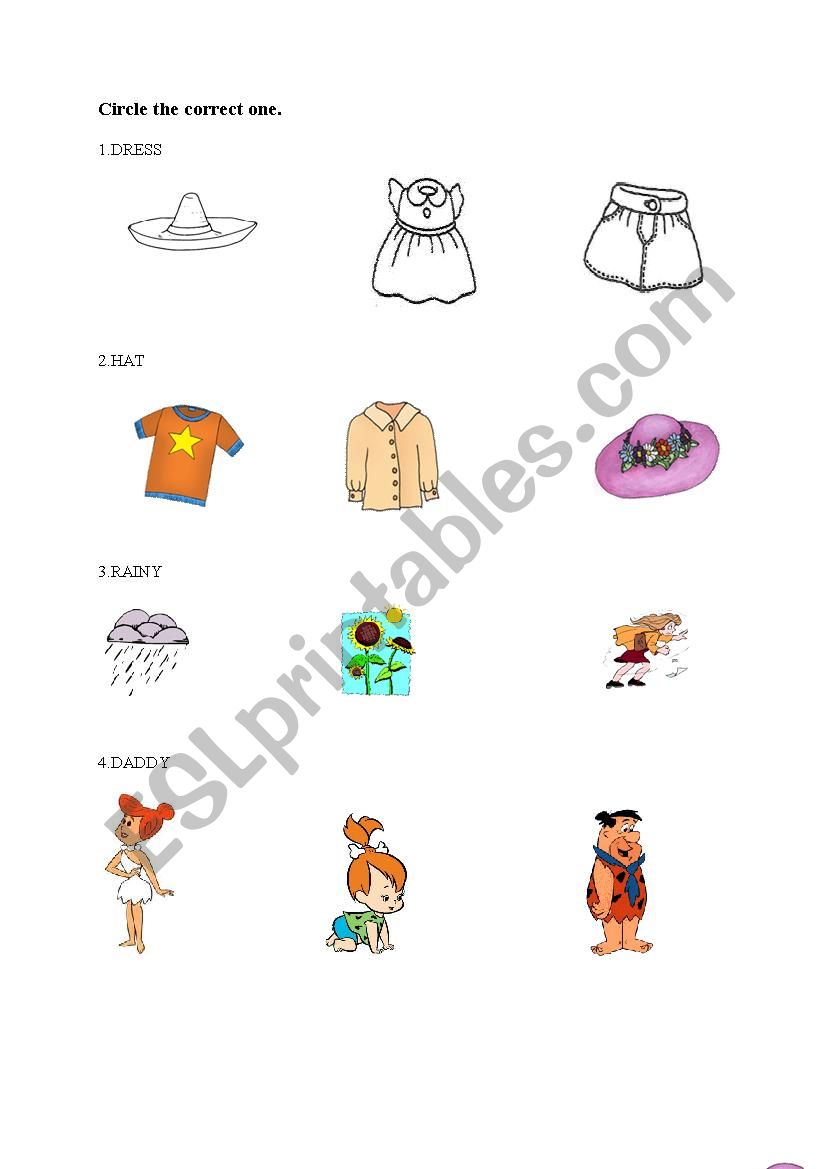 test worksheet