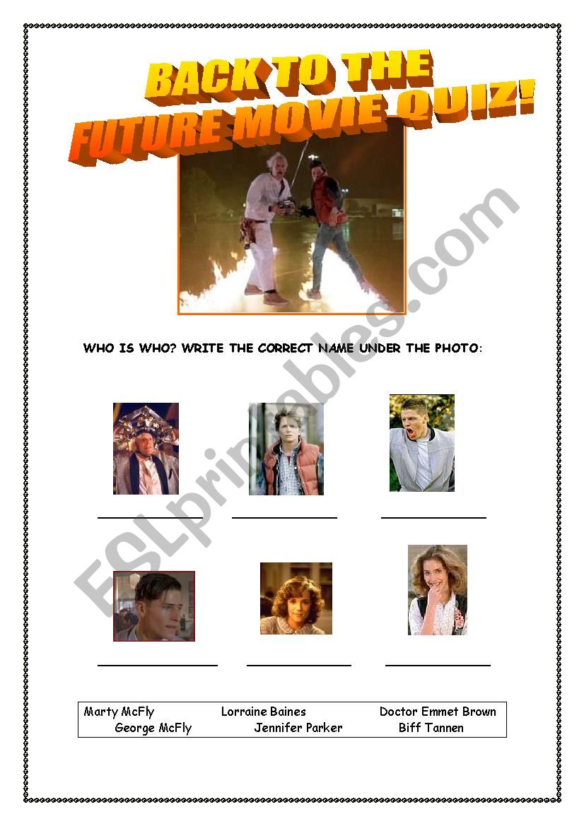 Back to the Future - Bumper Movie Activity Pack