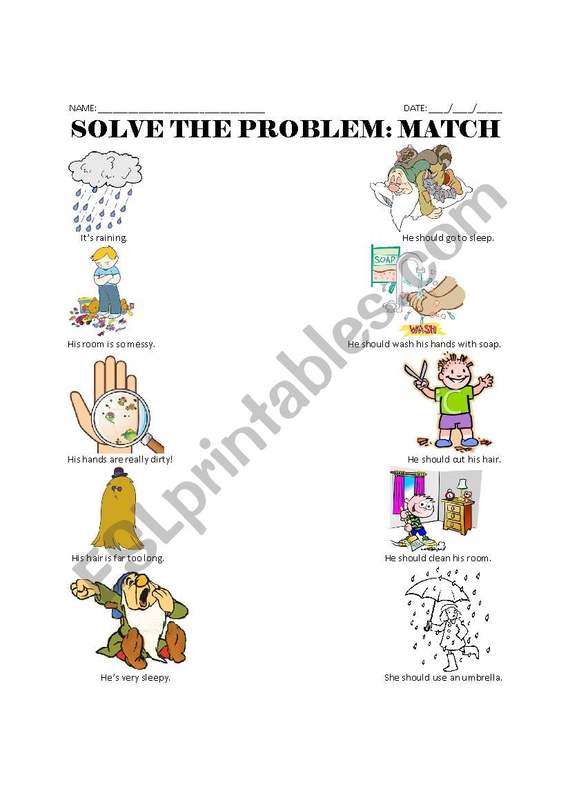 problem solving tasks esl