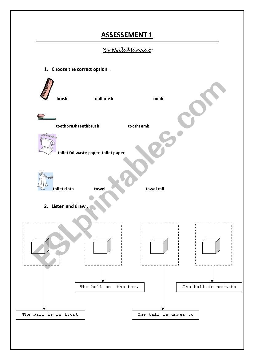 ASSESSEMENT 1 worksheet