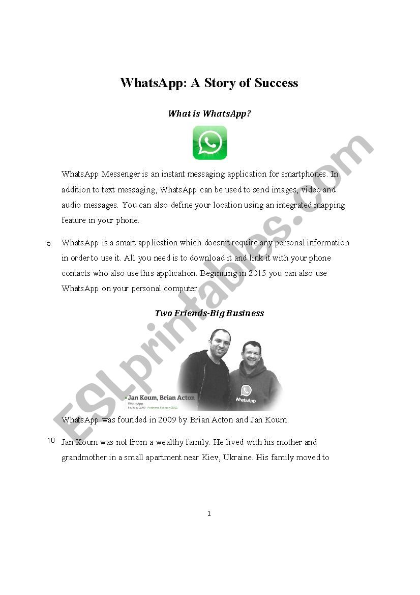 WhatsApp :history of great success