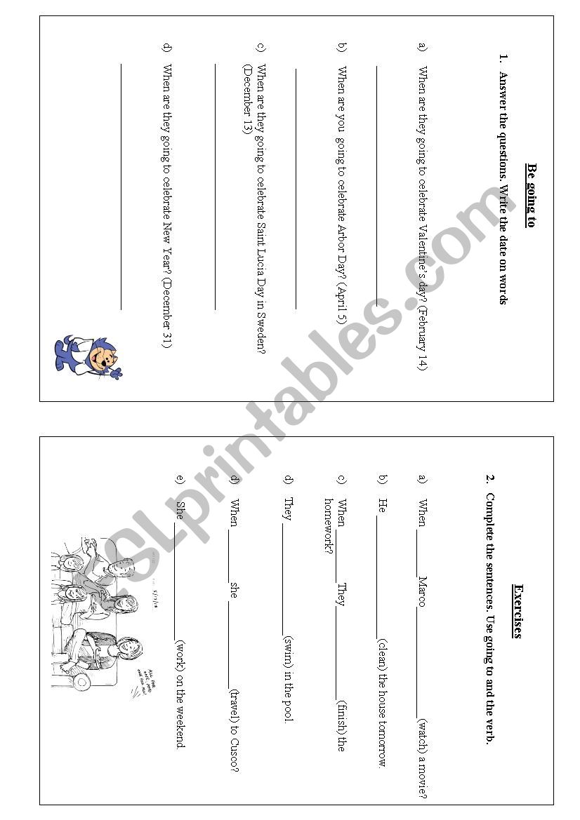 going to worksheet