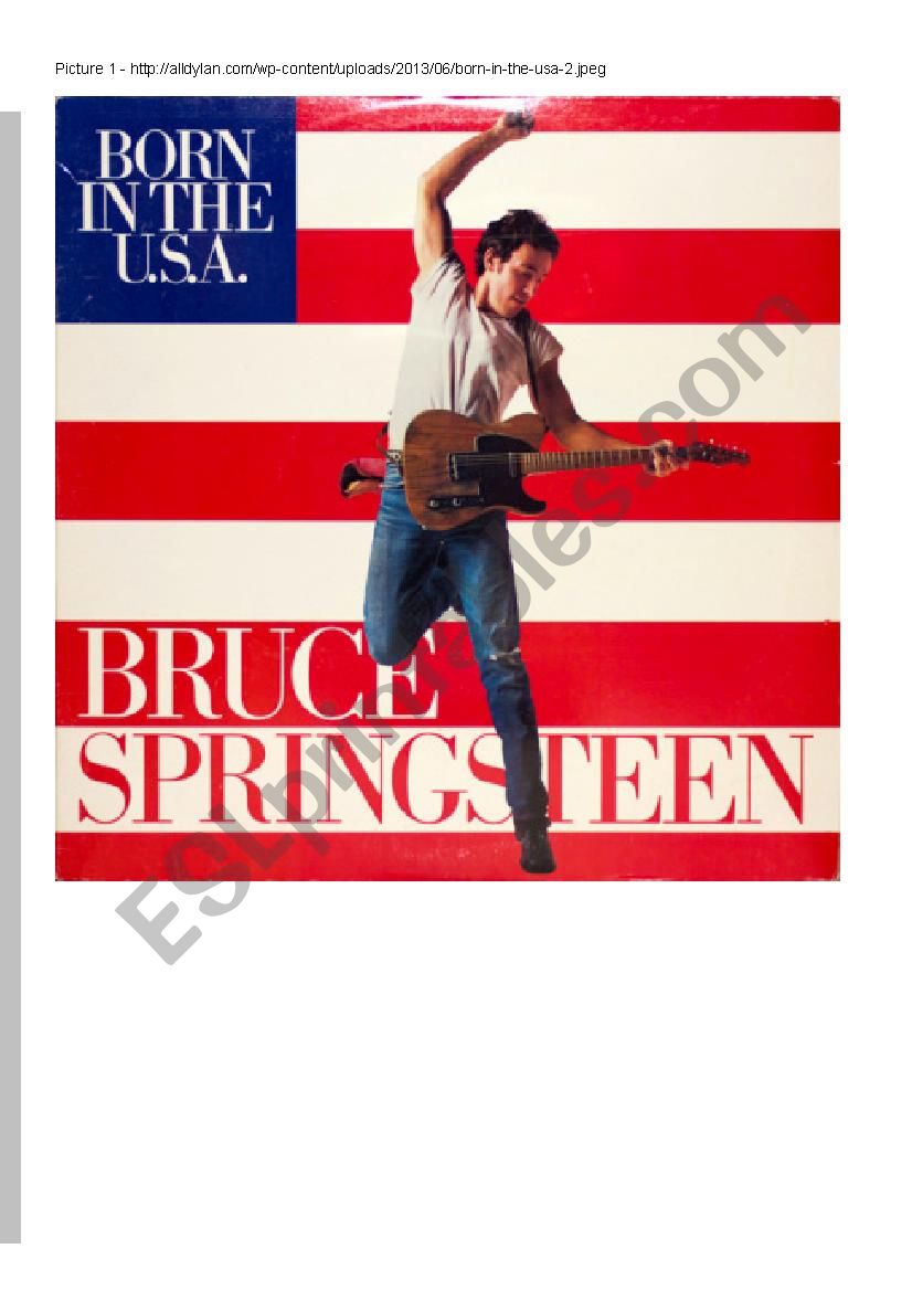 Bruce Springsteen - Born in the USA