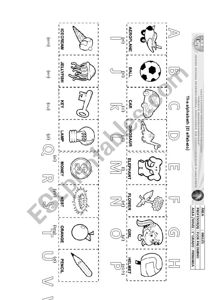 the alphabeth worksheet