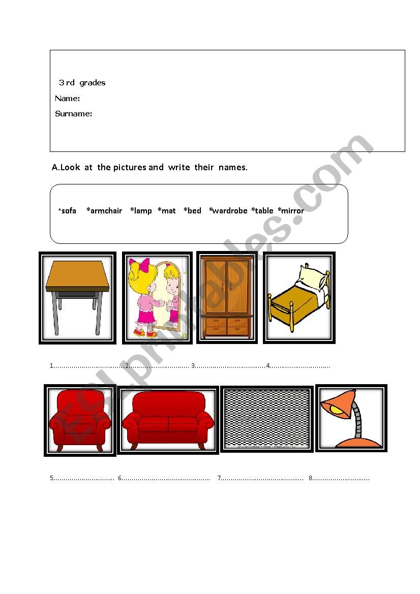 demonstrative pronouns/Whose? worksheet