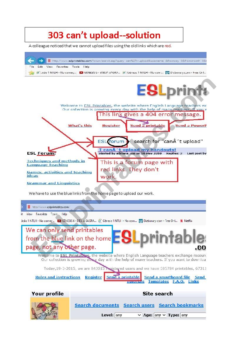 404 cant upload--solution worksheet