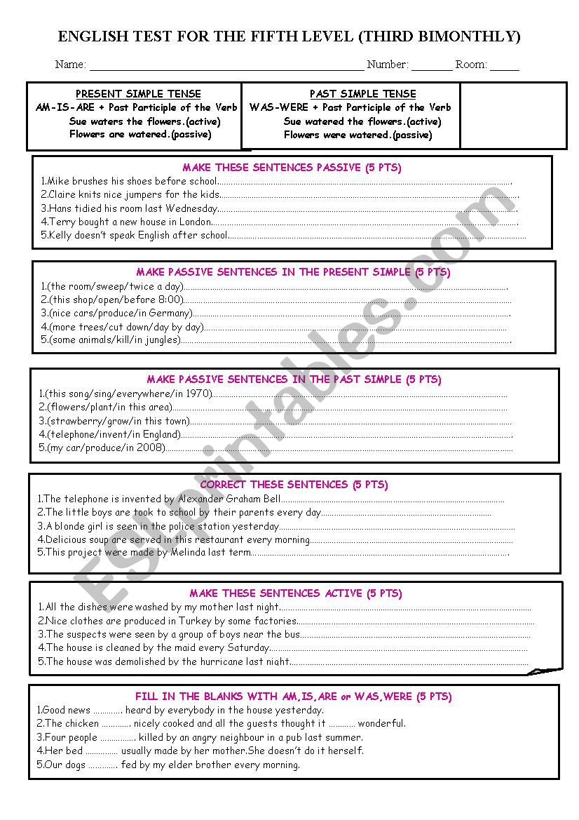 simple past vs present worksheet
