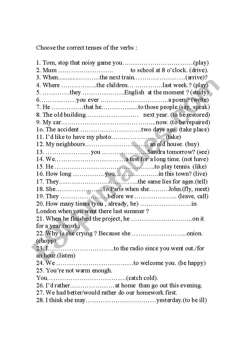 verb-tenses-esl-worksheet-by-lucia-cristian