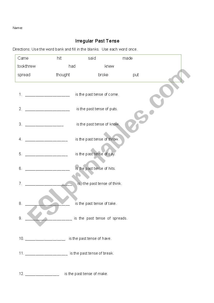 irregular-past-tense-worksheet-esl-worksheet-by-melwrites312