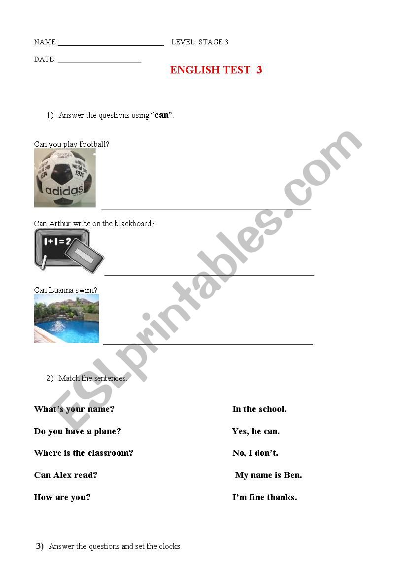 Can worksheet