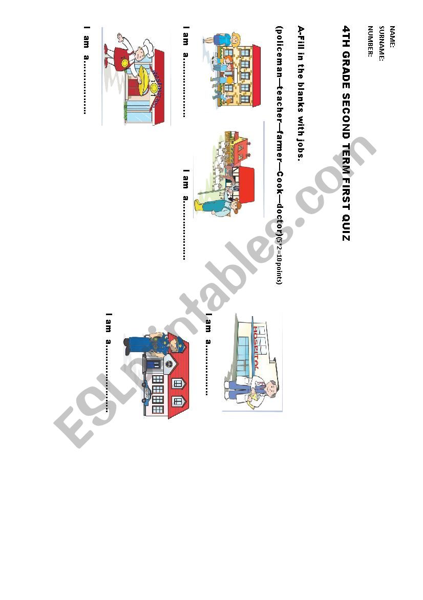 QUZ worksheet