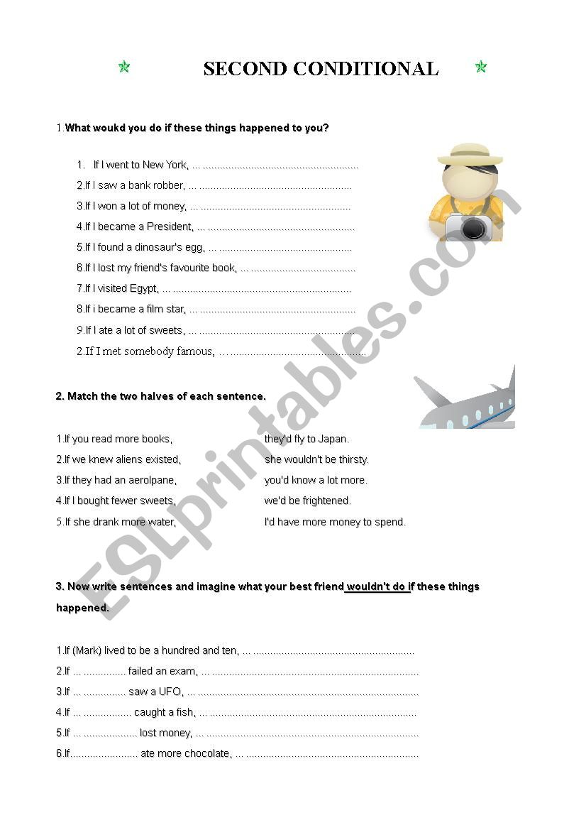 Second Conditional worksheet