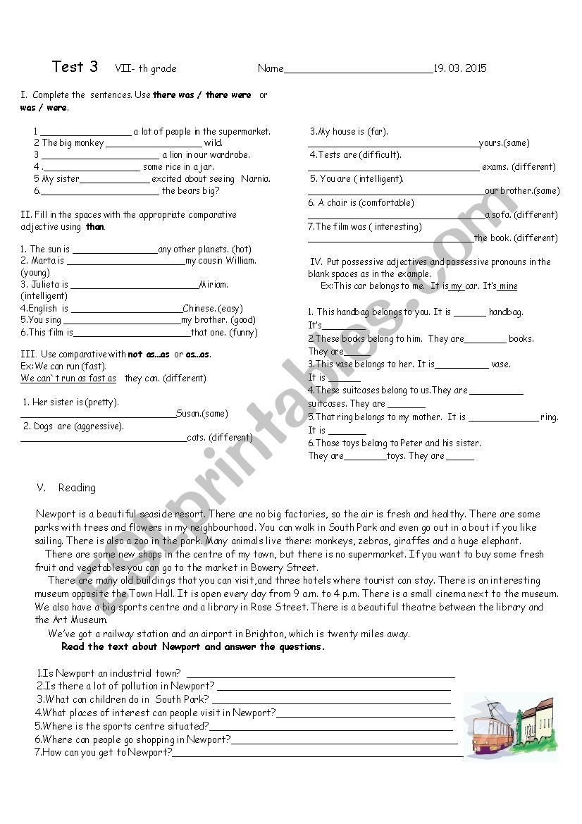 Test worksheet