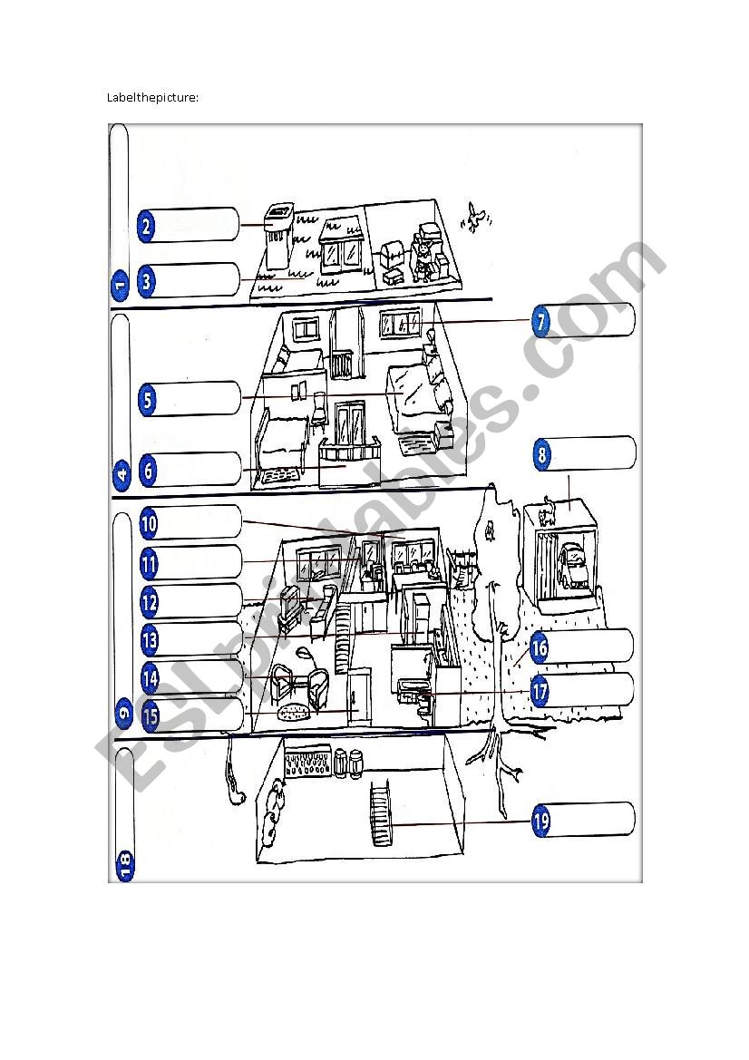 HOUSE  worksheet