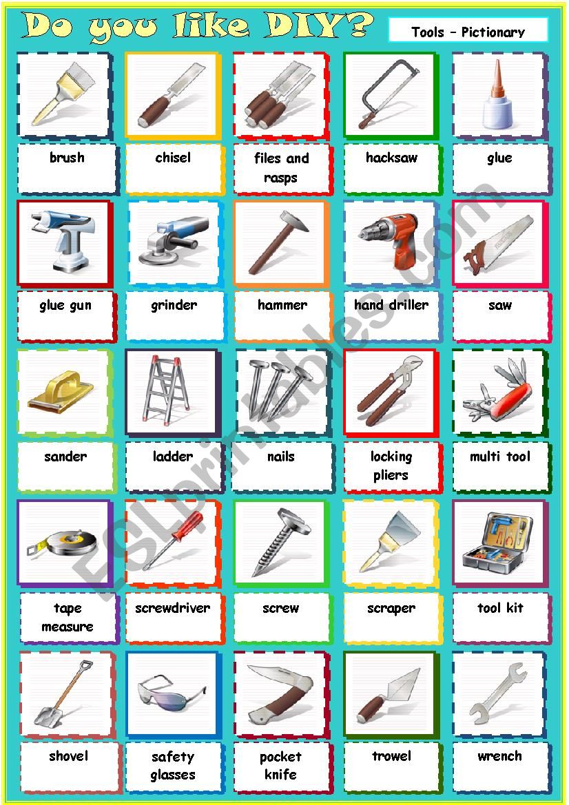 Do you like DIY? worksheet