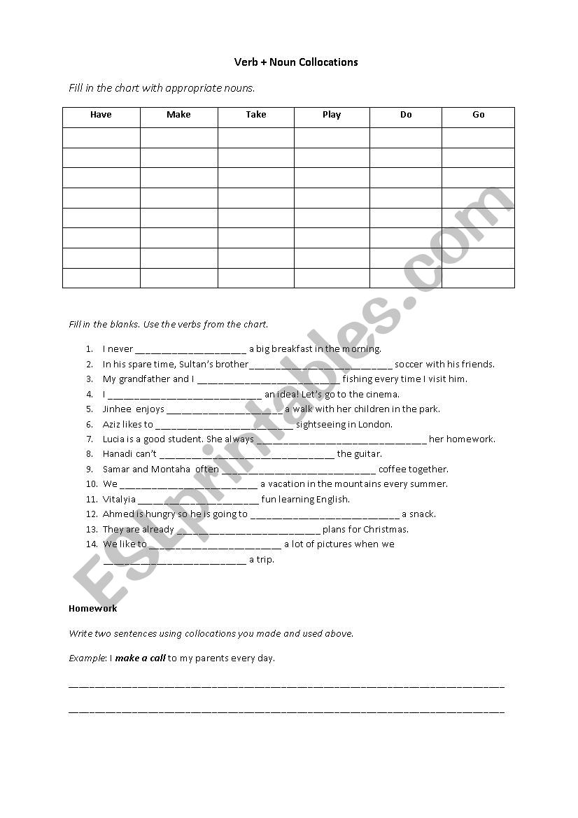 verb-noun-collocations-esl-worksheet-by-tudorandrei