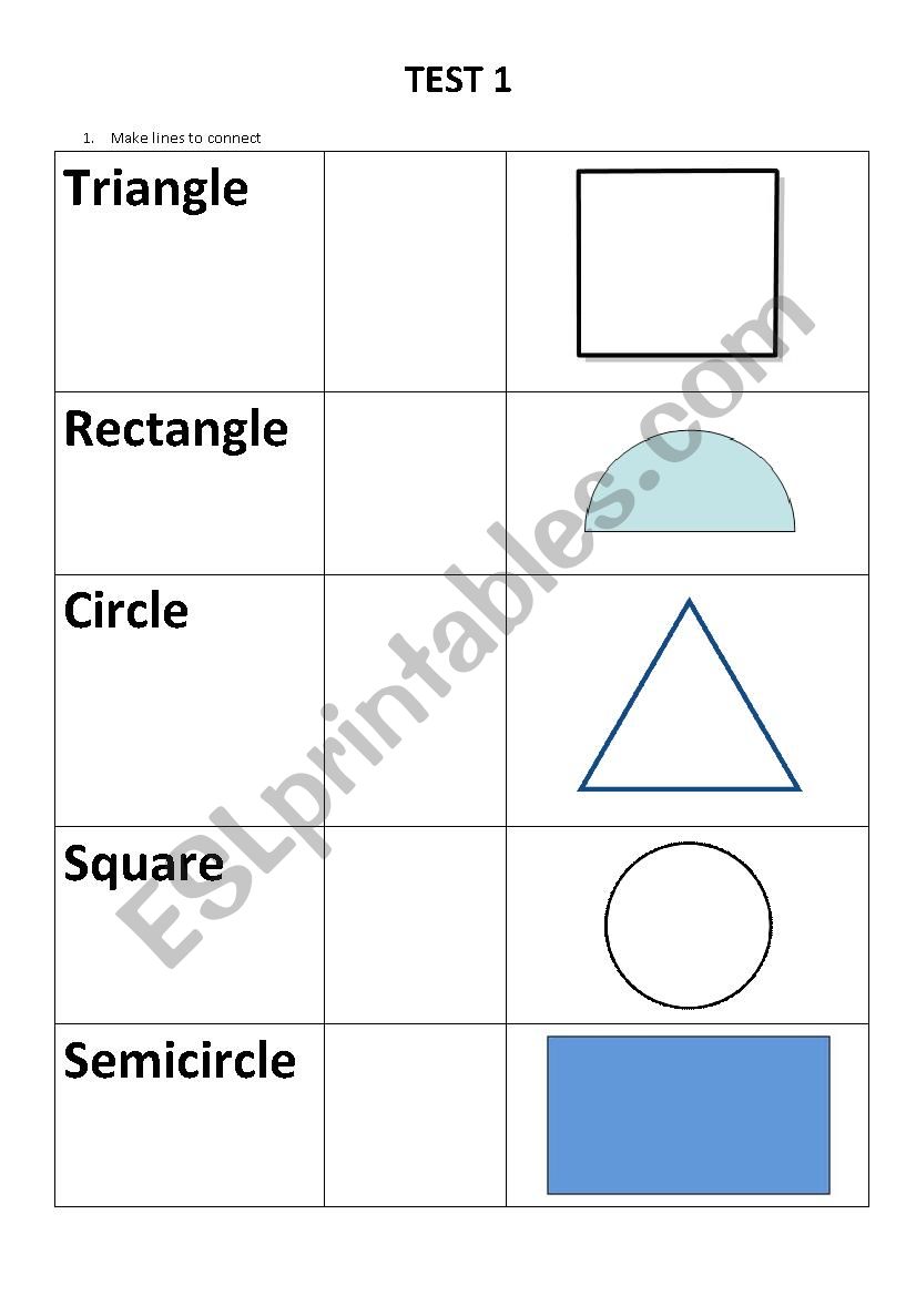 Geometry-Grade 2 worksheet