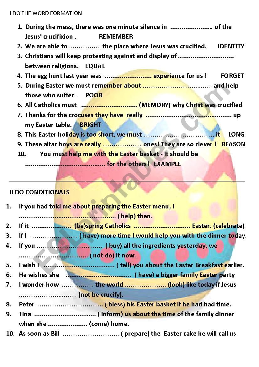 EASTER CHALLENGE  2015 advanced !!!