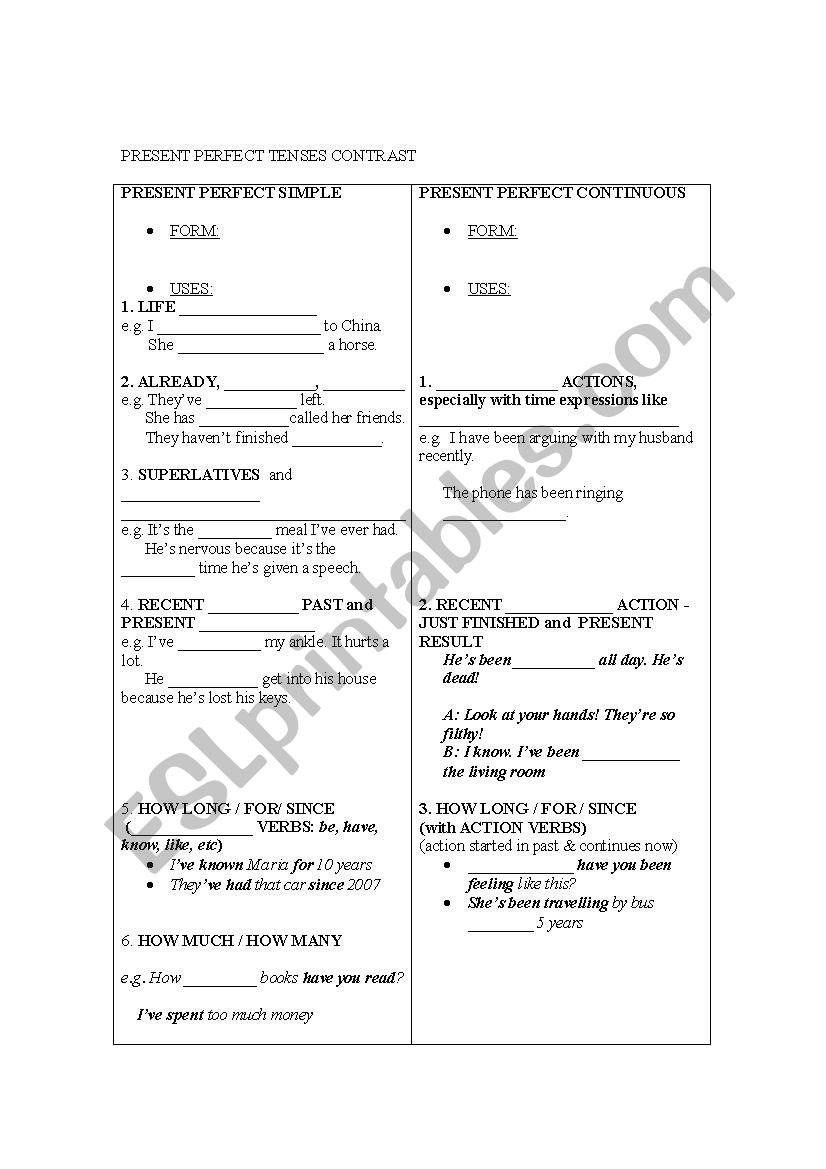 present-perfect-tenses-esl-worksheet-by-tuyennguyen