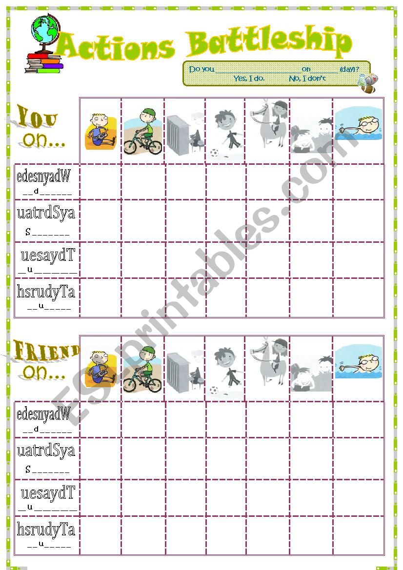 battleship_free time actions_days_week