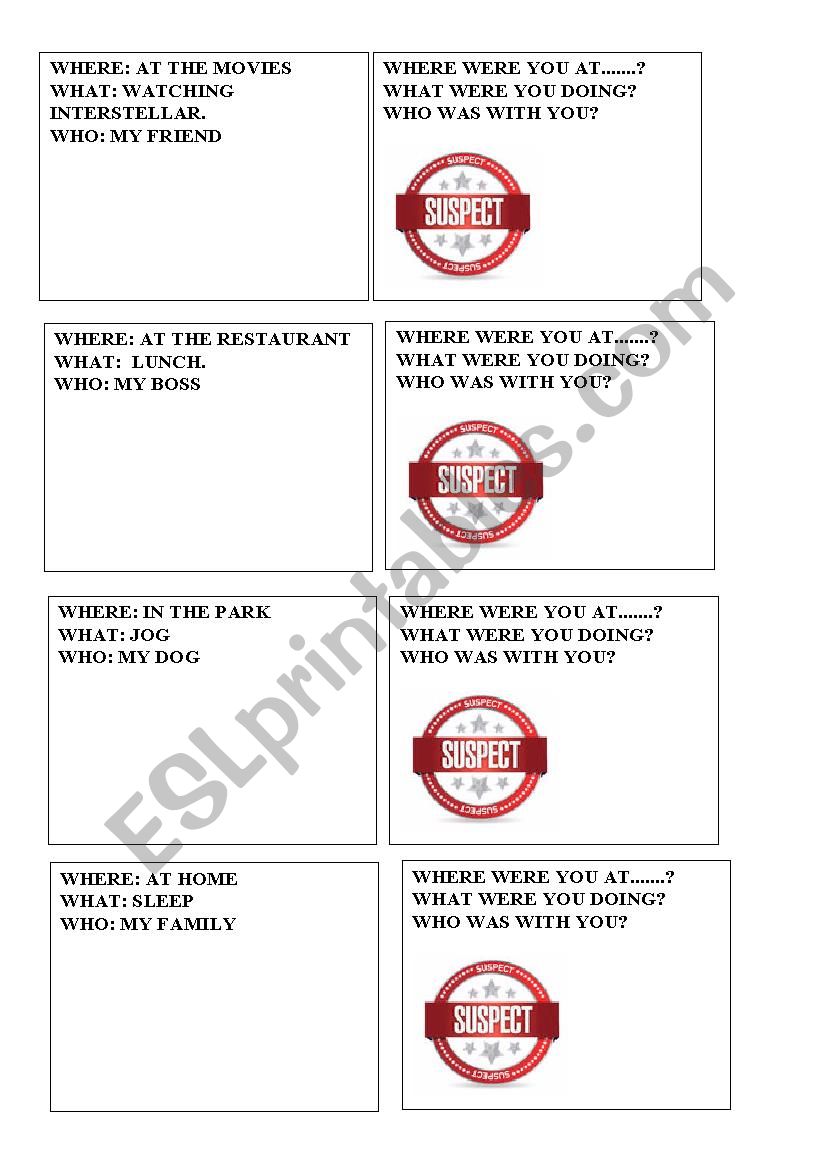 suspect-cards worksheet