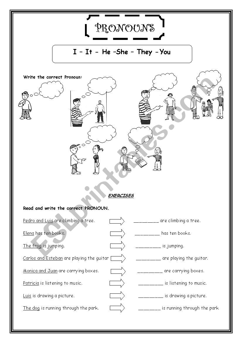 pronouns-esl-worksheet-by-erickaluz