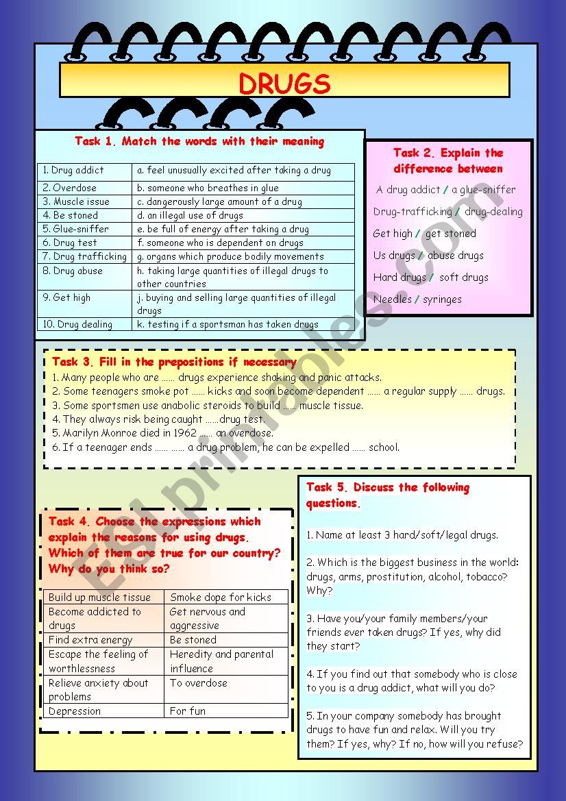 grade 7 drug assignment