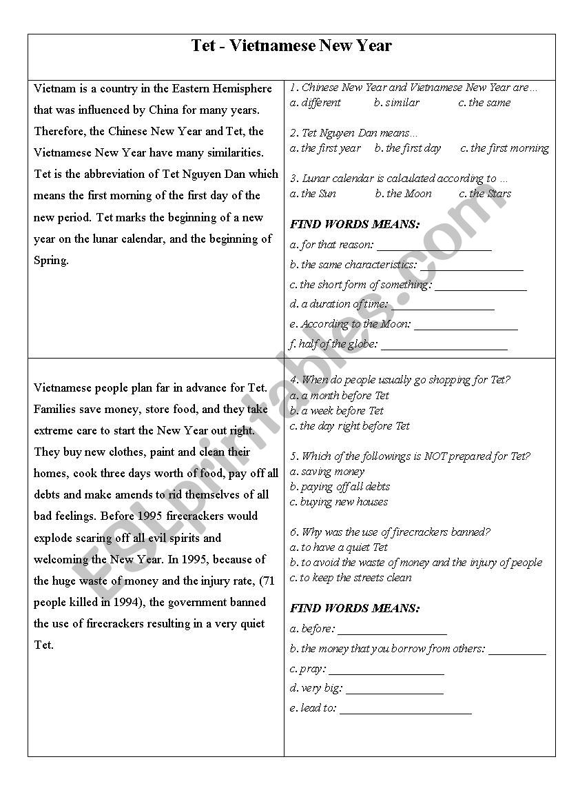 vietnamese-tet-esl-worksheet-by-nhungth