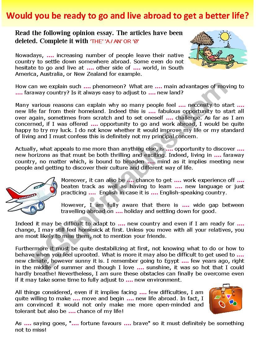 essay about your life experience