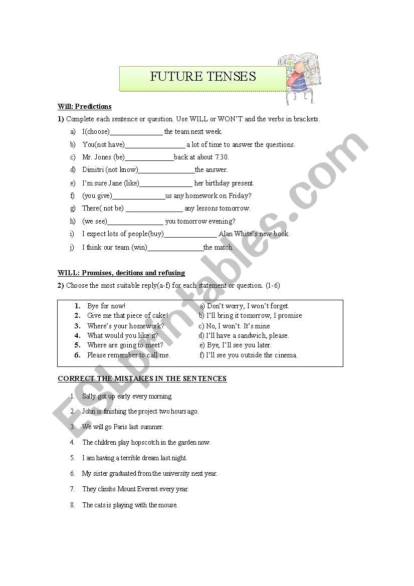 Future and Requests! worksheet