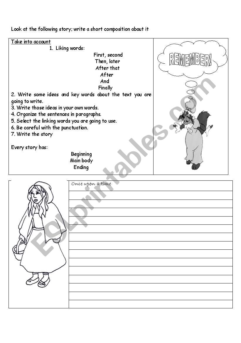 Short Story worksheet